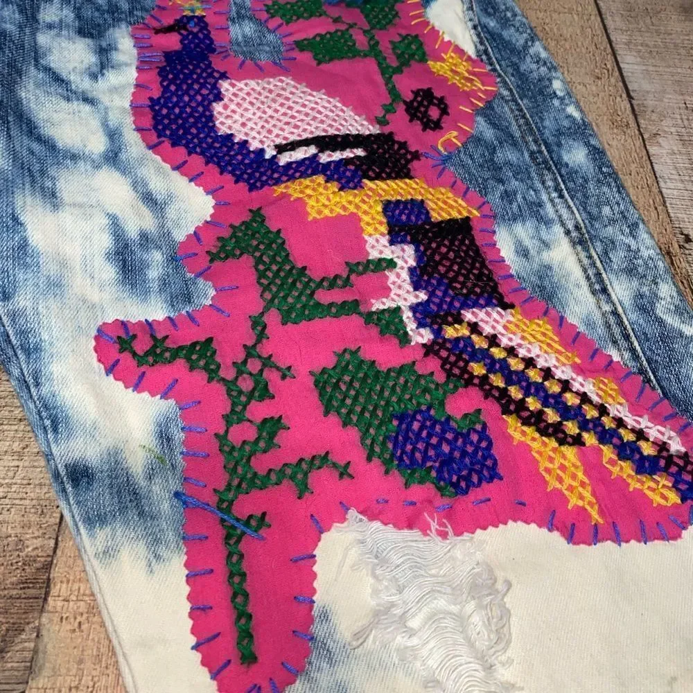 Wrangler retro upcycled boutique shorts